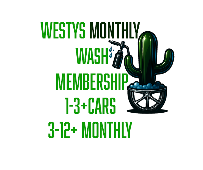 Westy’s Monthly Wash Membership